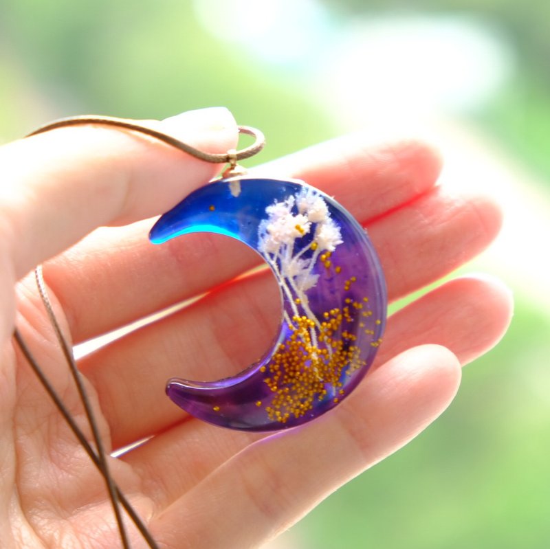 【無限】Boundless Piercing/ Ear Clips/ Necklace ETPLANT - 擺飾/家飾品 - 樹脂 藍色