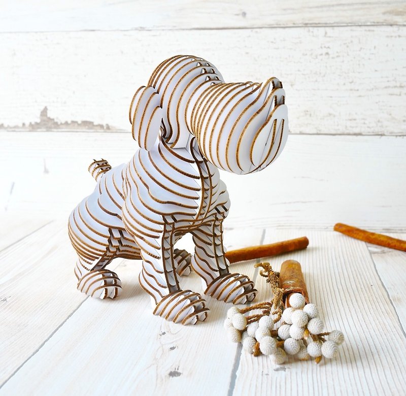 Kelly Dog/3D Craft Gift/DIY - Items for Display - Paper 