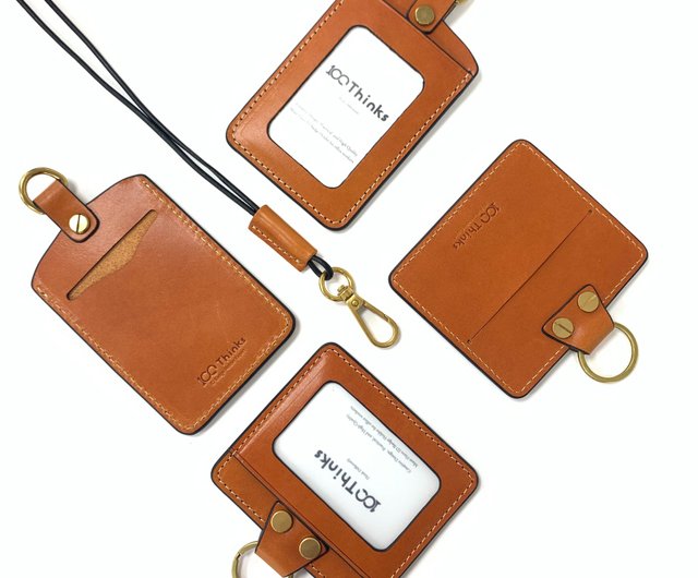 Genuine Leather ID Badge Holder(L2) - Shop 100thinks ID & Badge Holders -  Pinkoi