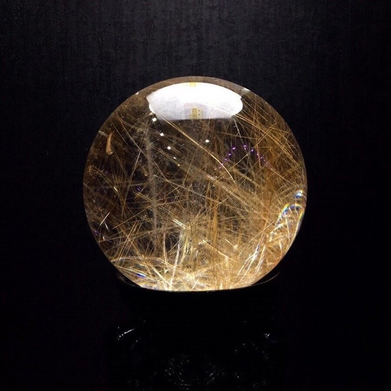 珍藏15年美貨 天然發晶球擺件 全包體 懂貨的看過來 遇見是緣 - 其他 - 水晶 