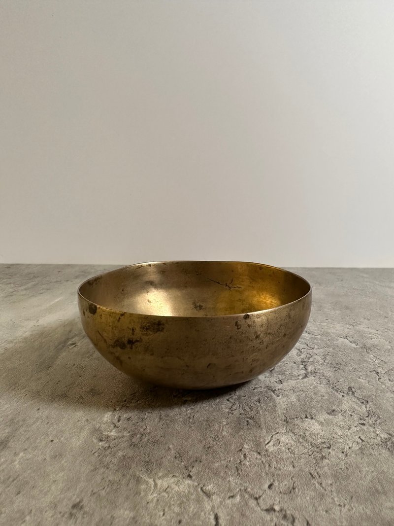 古董Jambati小缽輕盈 聲音低沉悠長 放鬆減壓 靜心 Singing bowl - 其他 - 其他金屬 