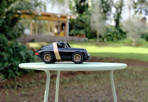 Playforever英國流線造型車 Playforever LUFT經典敞篷跑車-金屬黑色