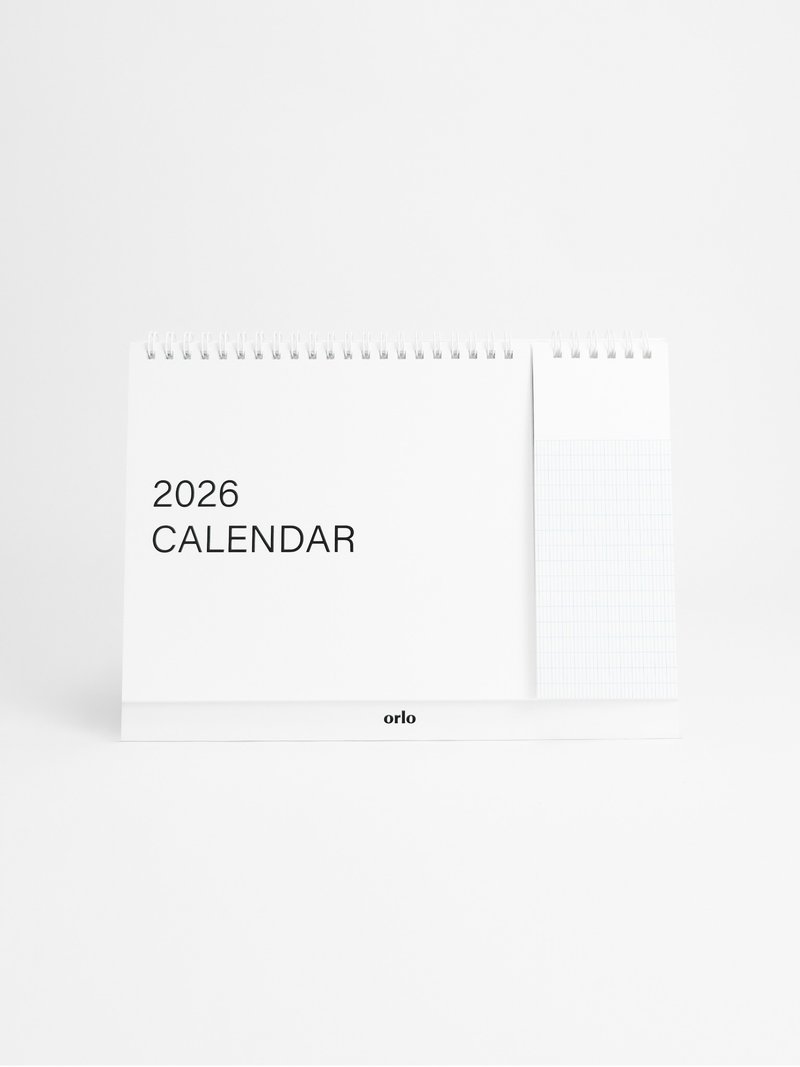2026 desk calendar・桌曆 - 日曆/月曆/年曆 - 紙 白色
