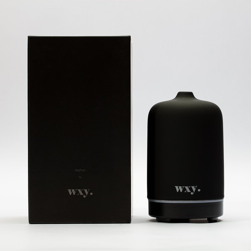 wxy Zephyr Aroma Diffuser- Black /UK Plug - น้ำหอม - ดินเผา สีดำ