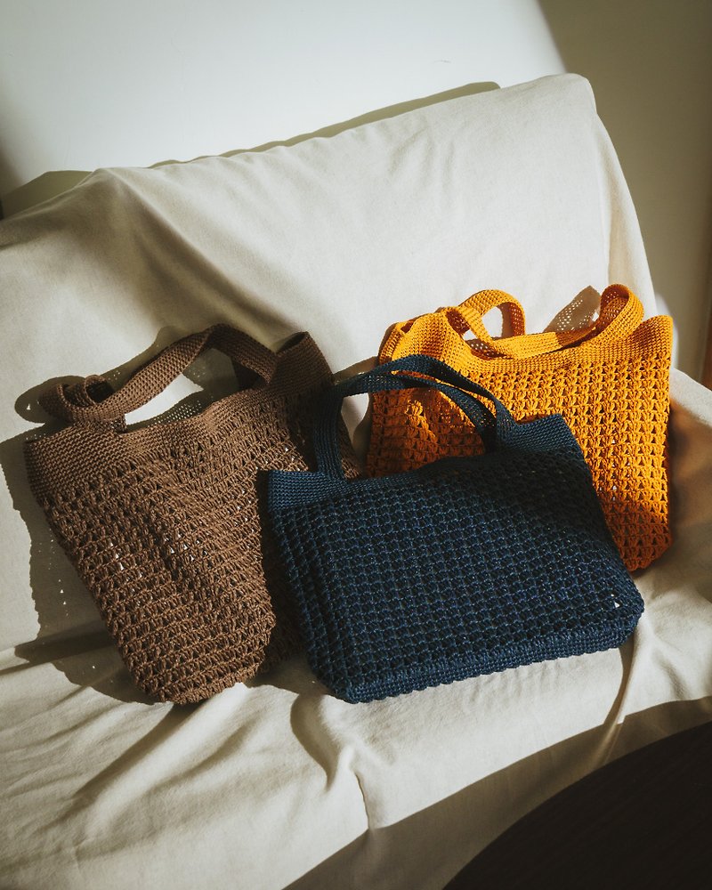 Square woven bag - Handbags & Totes - Paper Multicolor