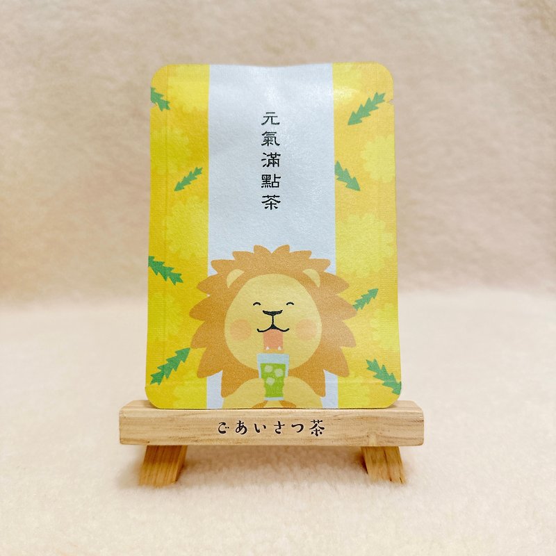 Greeting Tea Bag_Vitality Tea-Kyoto Gyokuro Enyuan Tea 1 bag - Tea - Paper Multicolor