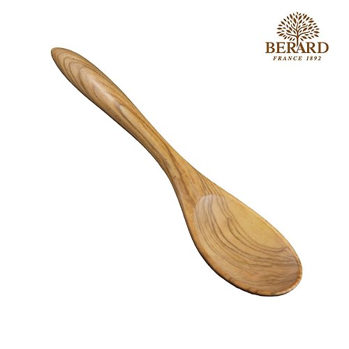 HBF Store 法國 Berard 畢昂原木食具 手工橄欖木湯勺 13寸