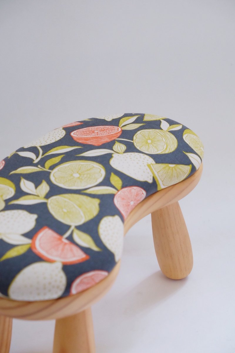 Bean Chair - Summer Lemon - Other Furniture - Wood Blue