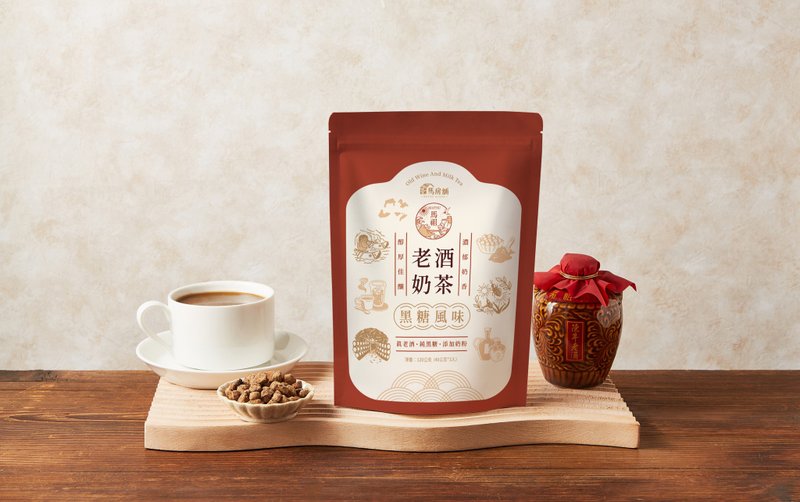 Matsu Old Wine Brown Sugar Milk Tea (5 bags) (Free Shipping) - Tea - Other Materials Brown