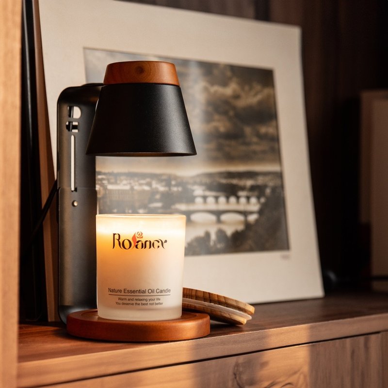 ʚ聖誕禮物推薦ɞ 獨家工業木質融蠟燈-黑 - 蠟燭/燭台 - 其他金屬 