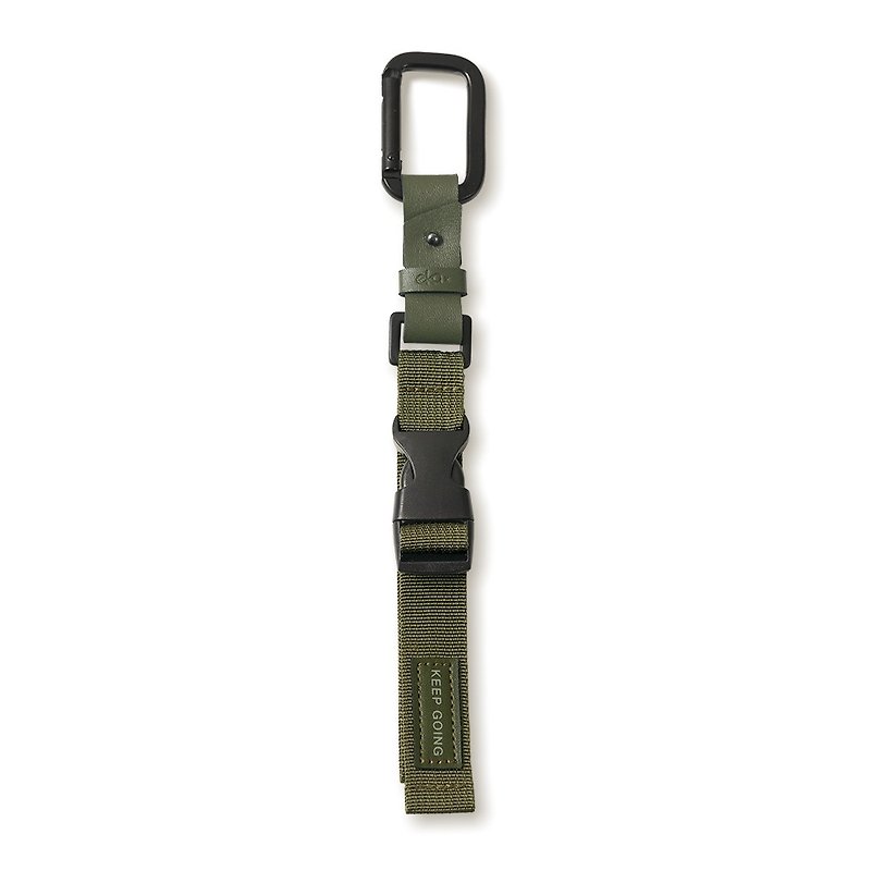 Universal luggage square buckle hanging ring-Mountain Green - Lanyards & Straps - Other Materials 