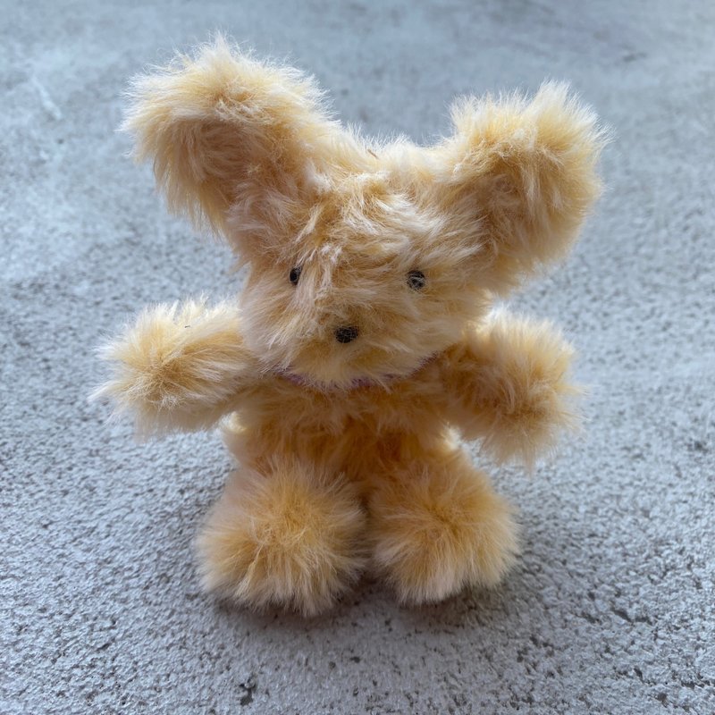 Golden Retriever Sitting 12cm-Handmade Twisting Stick/Dirty Cute Wandering Zoo/Doll Doll - ตุ๊กตา - วัสดุอื่นๆ สีทอง