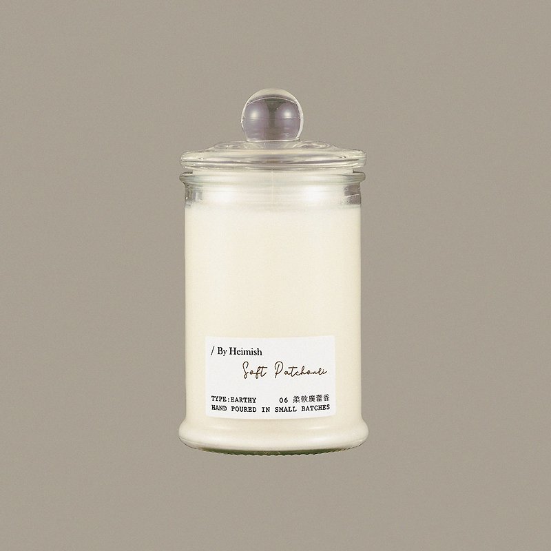 【DAYS】 Soft Patchouli Soy Oil Candle - Fragrances - Wax Khaki