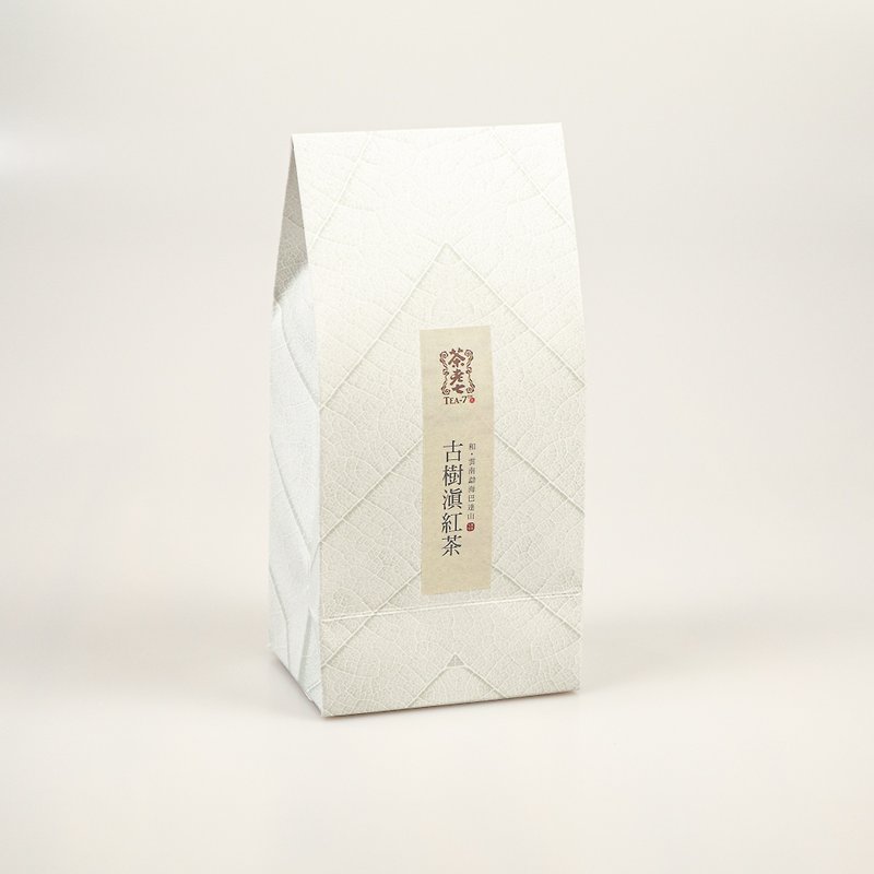 【茶老七】補充裝 - 古樹滇紅茶 (100克) 紅茶 / 暖胃助消化 - 茶葉/茶包 - 紙 白色