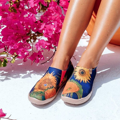 特物館 【 Uin 】西班牙原創設計 | 向日葵 彩繪休閒 女鞋
