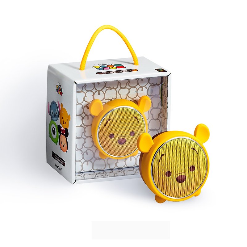 InfoThink TSUM TSUM Play Music Bluetooth Light Speaker - Winnie the Pooh - ลำโพง - โลหะ สีเหลือง
