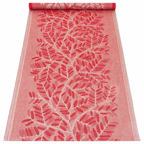 芬蘭 Lapuan Kankurit VERSO棉麻長桌巾 (紅)