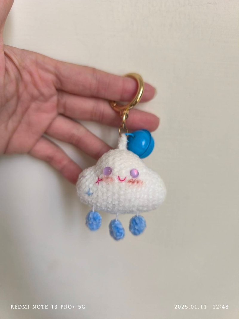 Handmade cloud pendant - Other - Cotton & Hemp Multicolor