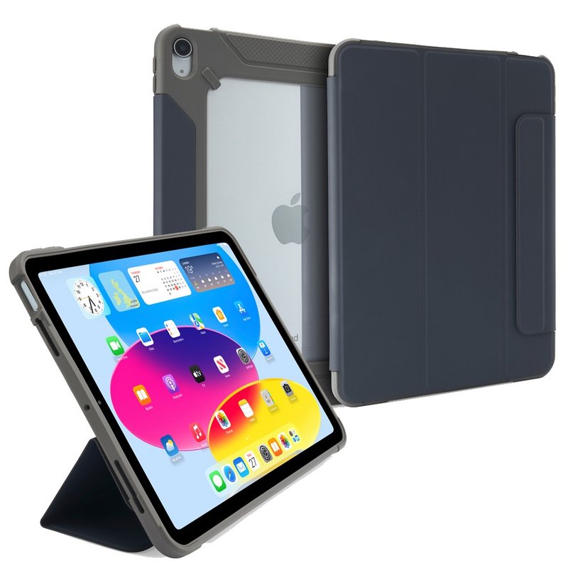 Pipetto iPad A16(11吋) /10代(10.9吋)360 Rugged軍規防摔保護套 - 平板/電腦保護殼/保護貼 - 塑膠 藍色