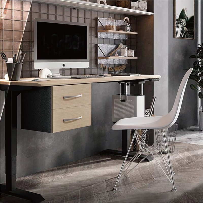 [Space Agent] FUNTE two-section electric lift table 120x80cm - Other Furniture - Other Materials 