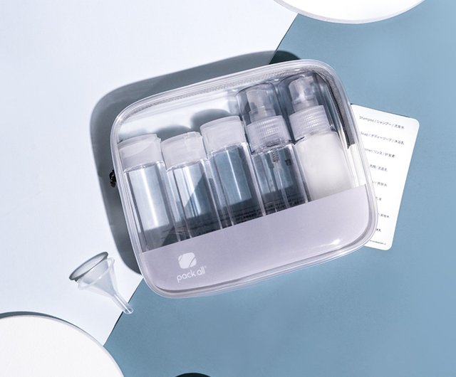 トラベルボトルセット│無料識別シール+じょうご│スプレーボトル