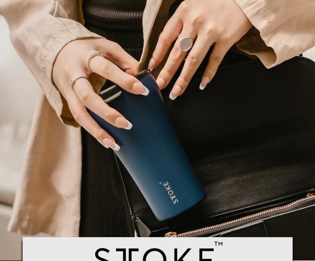 STTOKE Fine Ceramic Leakproof tumbler 480ml (16oz) - Shop Givings