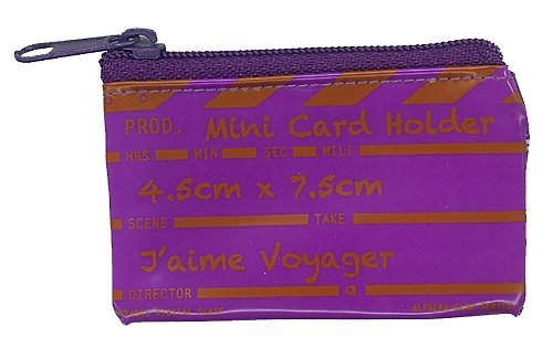 新威設計工房 導演拍板迷你記憶卡文件夾 - 紫色