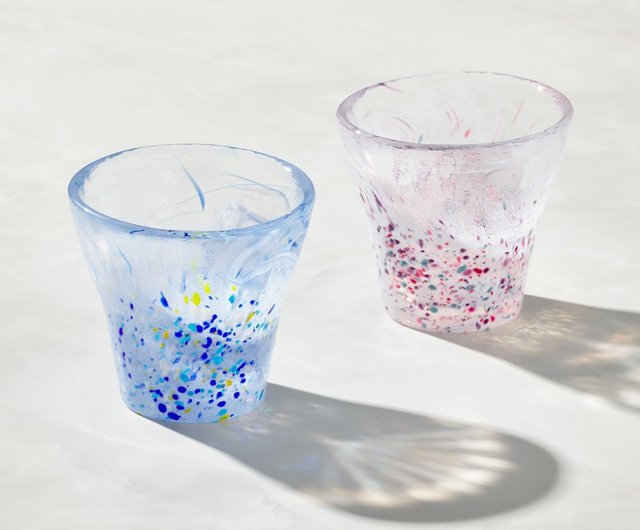 ジャパンリッチグラス 手作り浮世フリーダムカップ ペアカップセット 2個 170ml ショップ Tomiglass Tw グラス コップ Pinkoi