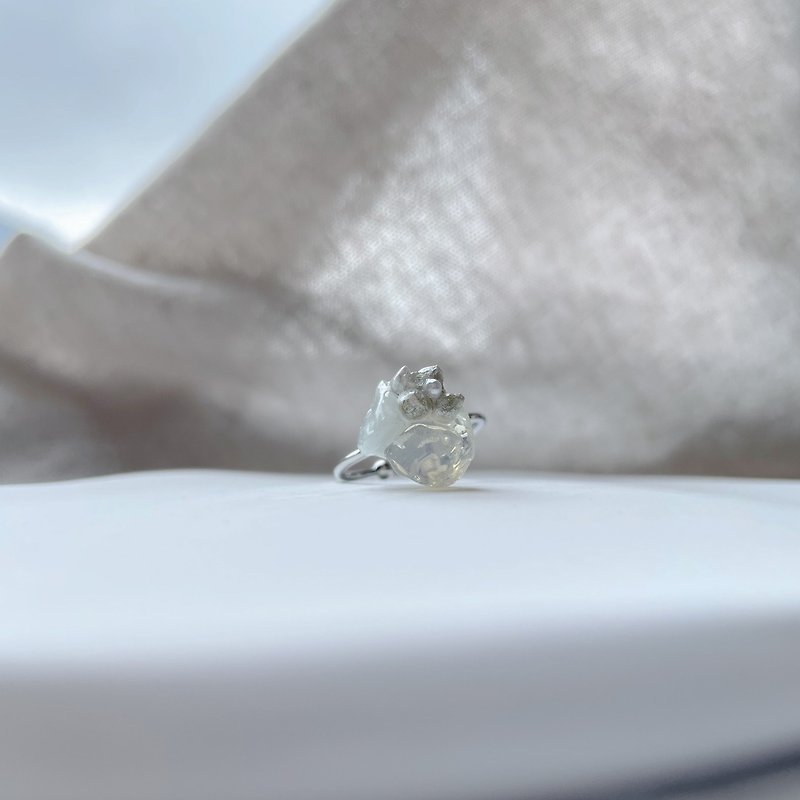 Small things series | Zazhonghua·Silver gray handmade ring - General Rings - Other Materials 