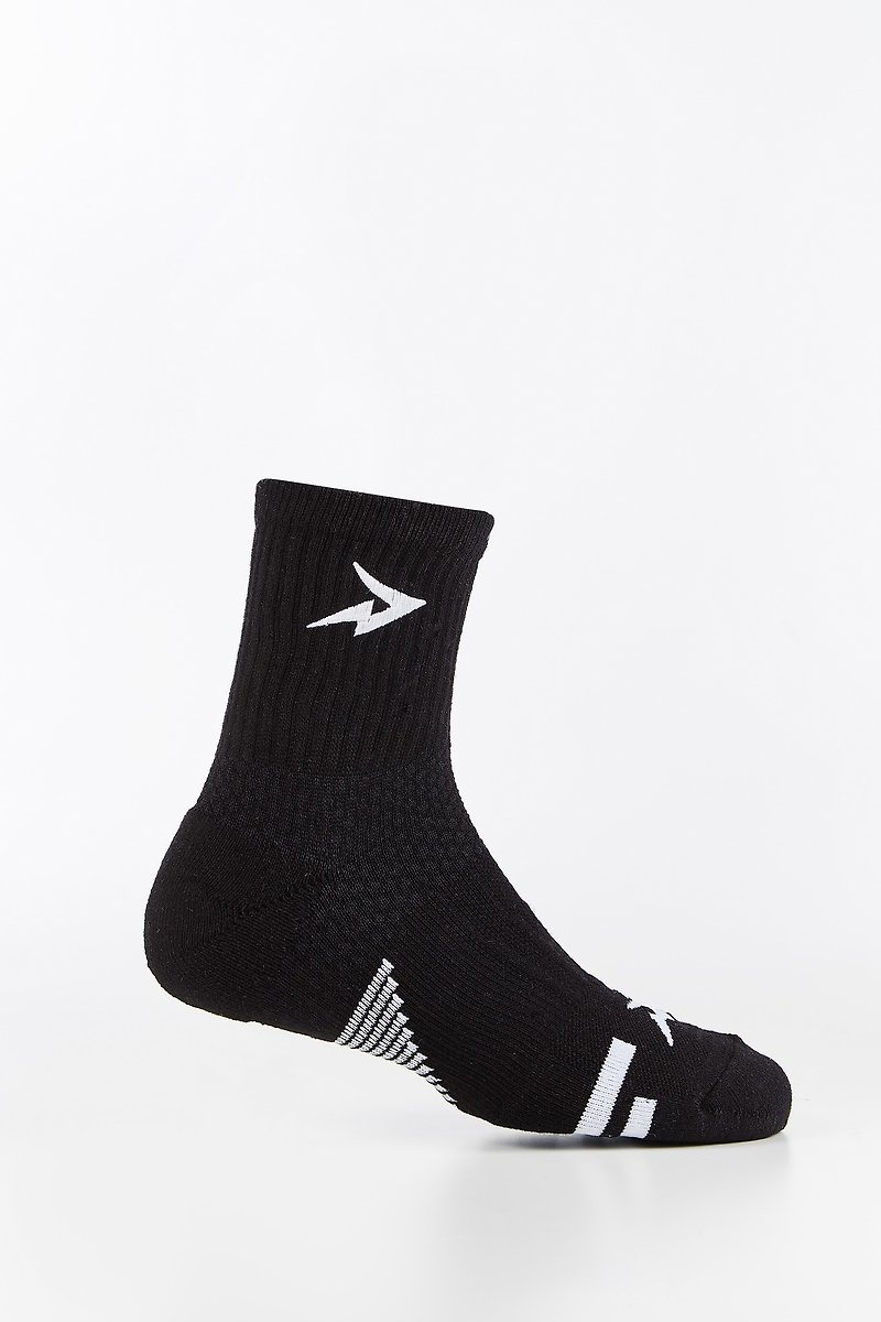 Cotton & Hemp Socks Multicolor - 【Socks】DEUX FUNCTIONAL CREW SOCKS - LOGO (L)