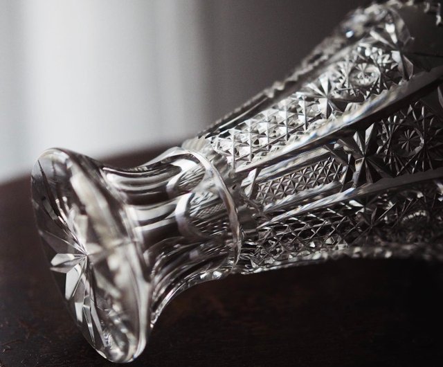 チェコスロバキア ヴァラスカ ベラ ヴィンテージ カット クリスタル