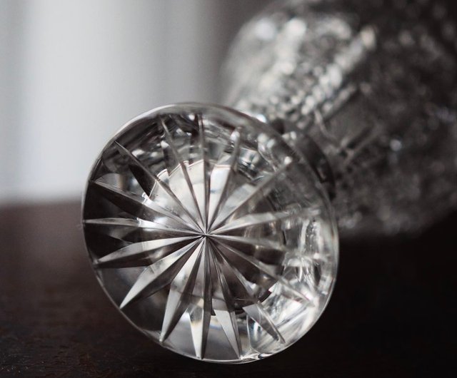 チェコスロバキア ヴァラスカ ベラ ヴィンテージ カット クリスタル