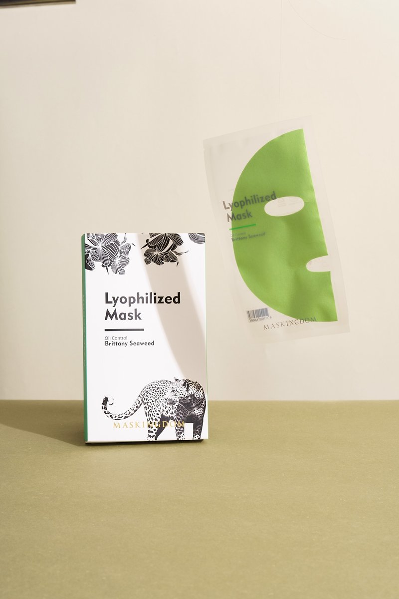 Maskingdom Lyophilized Mask - ที่มาส์กหน้า - สารสกัดไม้ก๊อก สีเขียว
