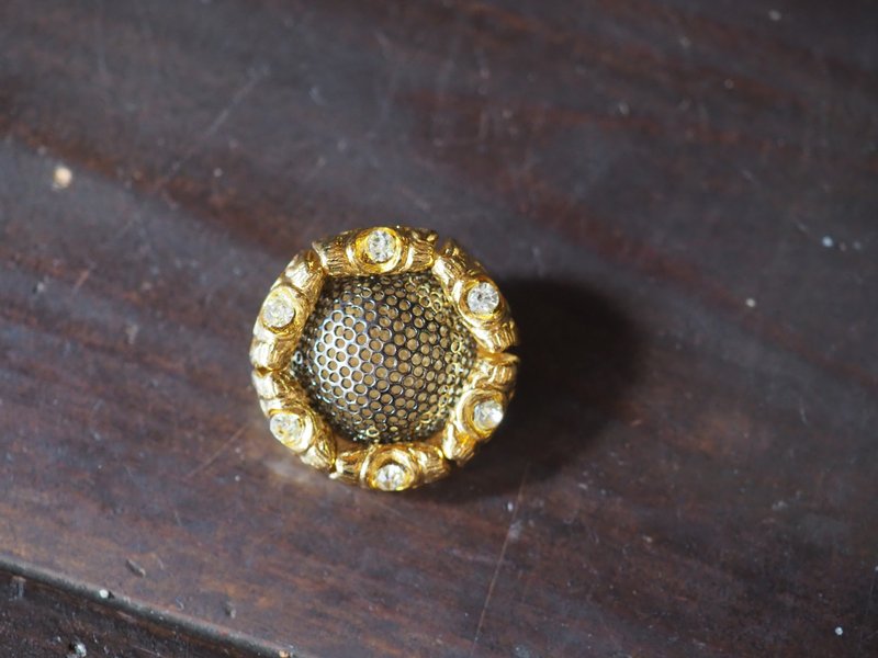 裏穴 27mm メタルボタン1個 - 其他 - 其他材質 金色