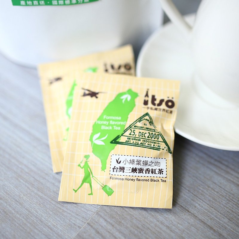 台湾三峡蜂蜜紅茶 - ティーバッグ30│片手のプライベートワールド紅茶/ギフト/紅茶 - お茶 - 食材 ゴールド