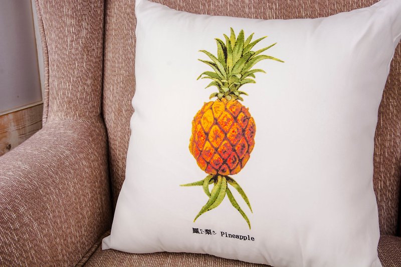 Pillow - 鳳梨 Pineapple - หมอน - เส้นใยสังเคราะห์ สีส้ม