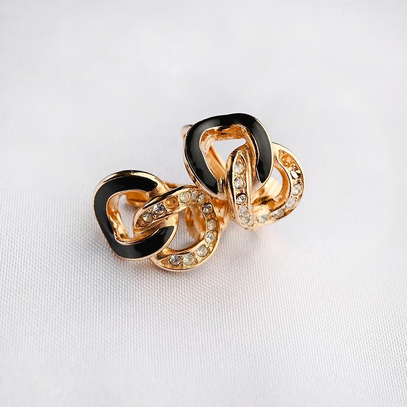 Christian Dior 古董耳環 / Vintage 古著 - 耳環/耳夾 - 其他材質 金色
