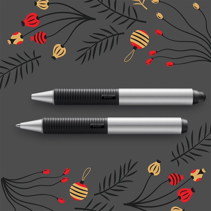 【雷雕免費刻字】LAMY 2 in 1觸控原子筆鐵禮盒 / screen - 多彩 - 原子筆/中性筆 - 鋁合金 多色