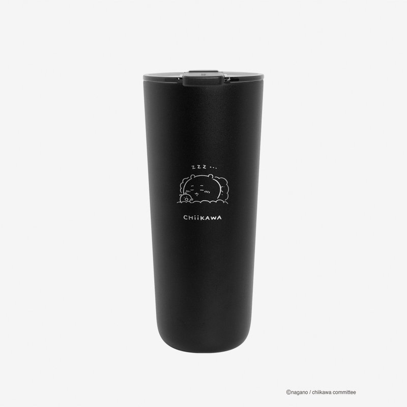 iN Z 飲料杯 - 吉伊卡哇睡覺款 - 水瓶/水壺 - 不鏽鋼 黑色