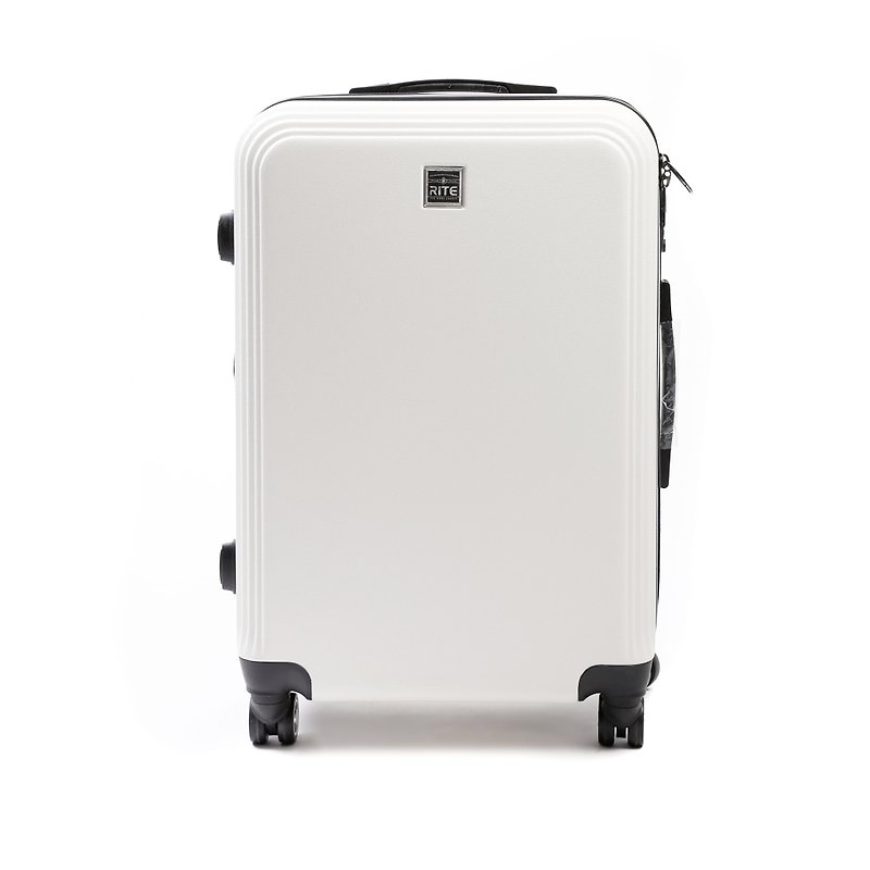 RITE  - デザイナーズトラベルバッグ -  24 "ホワイト - スーツケース - プラスチック ホワイト