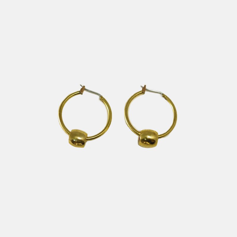 Loop Loop - Earrings & Clip-ons - Other Metals Gold