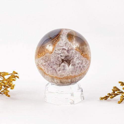石之王 King Stones - 水晶天然石飾品、原礦 瑪瑙許願晶球 1380606