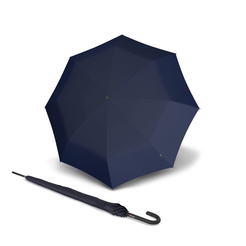 【Knirps德國紅點傘】T.760 直立式自動傘-Navy - 雨傘/雨衣 - 聚酯纖維 藍色