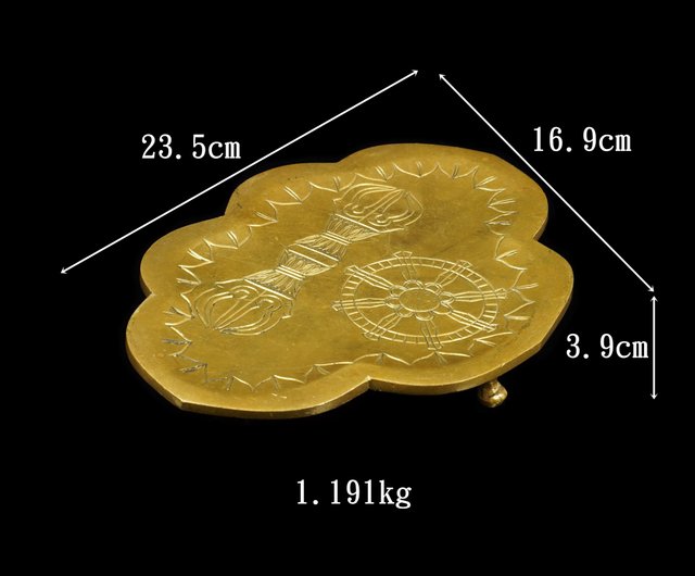 日本17-19世紀東密法器-五股金剛杵.金剛鈴.金剛盤菩多佛教文物- Pinkoi