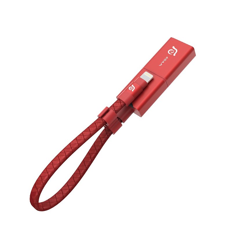 iKlips Wizard (with 64GB card) Apple iOS USB3.1 4K microSD card reader red - แฟรชไดรฟ์ - โลหะ สีแดง