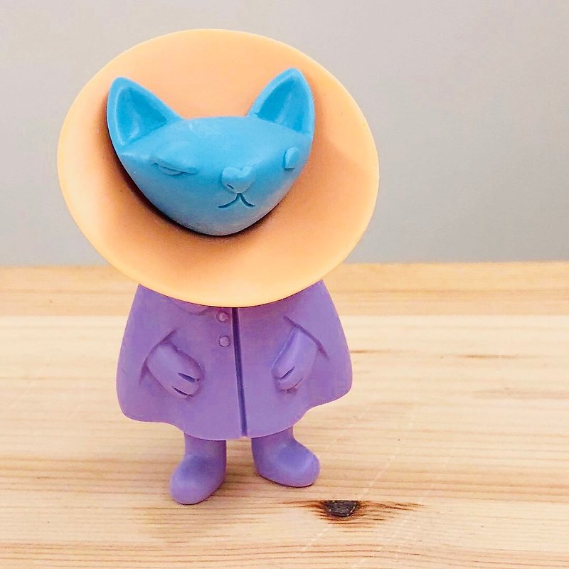 ノラミックスカラー版mx15猫手作りオリジナル人形装飾玩具 - 人形・フィギュア - プラスチック ピンク