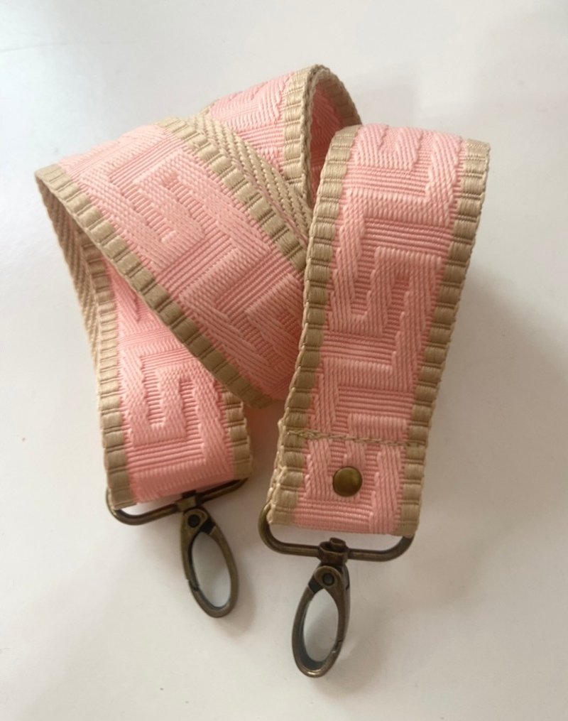 1.5 inch  Canvas Webbing strap ,Replacement Bag Strap. Adjustable straps - Handbags & Totes - Cotton & Hemp Pink