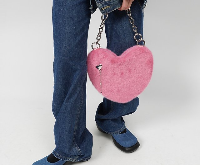 Love-Struck Bag | Purple Heart Purse