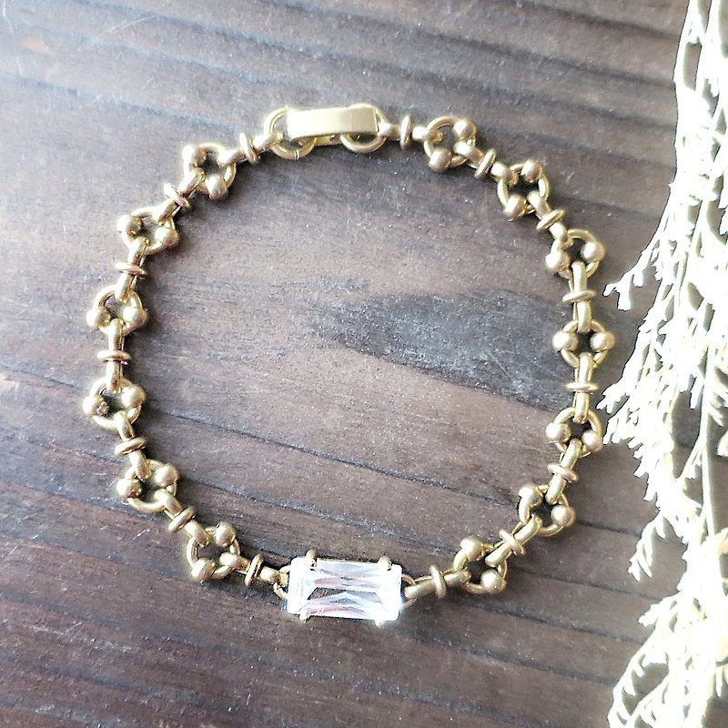 VIIART. Supernova. Customized yellow Stone Bronze bracelets - Bracelets - Other Metals Gold