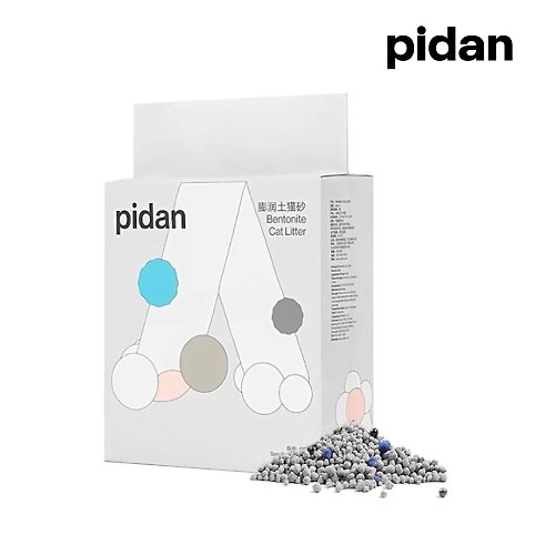 pidan pidan 無塵天然貓砂 純礦砂 6kg 4包組